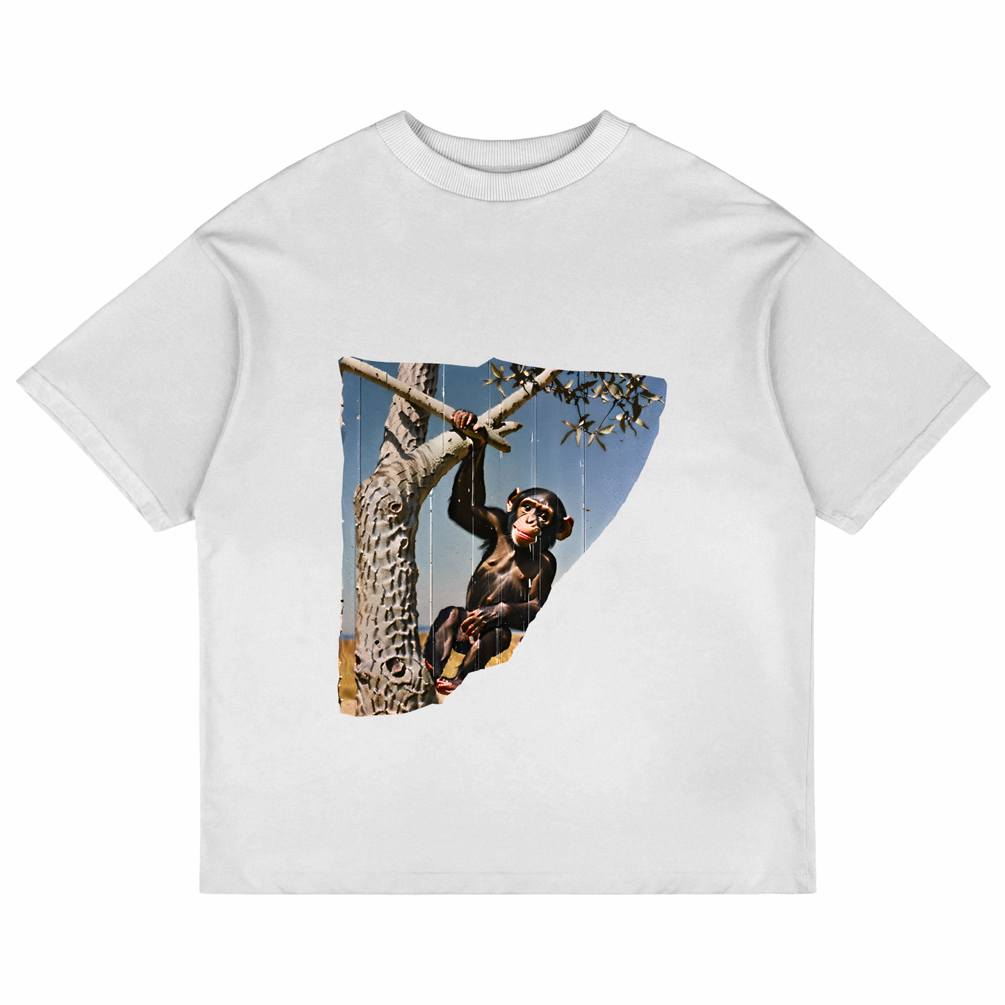 Baby Chimp Oversized T-Shirt