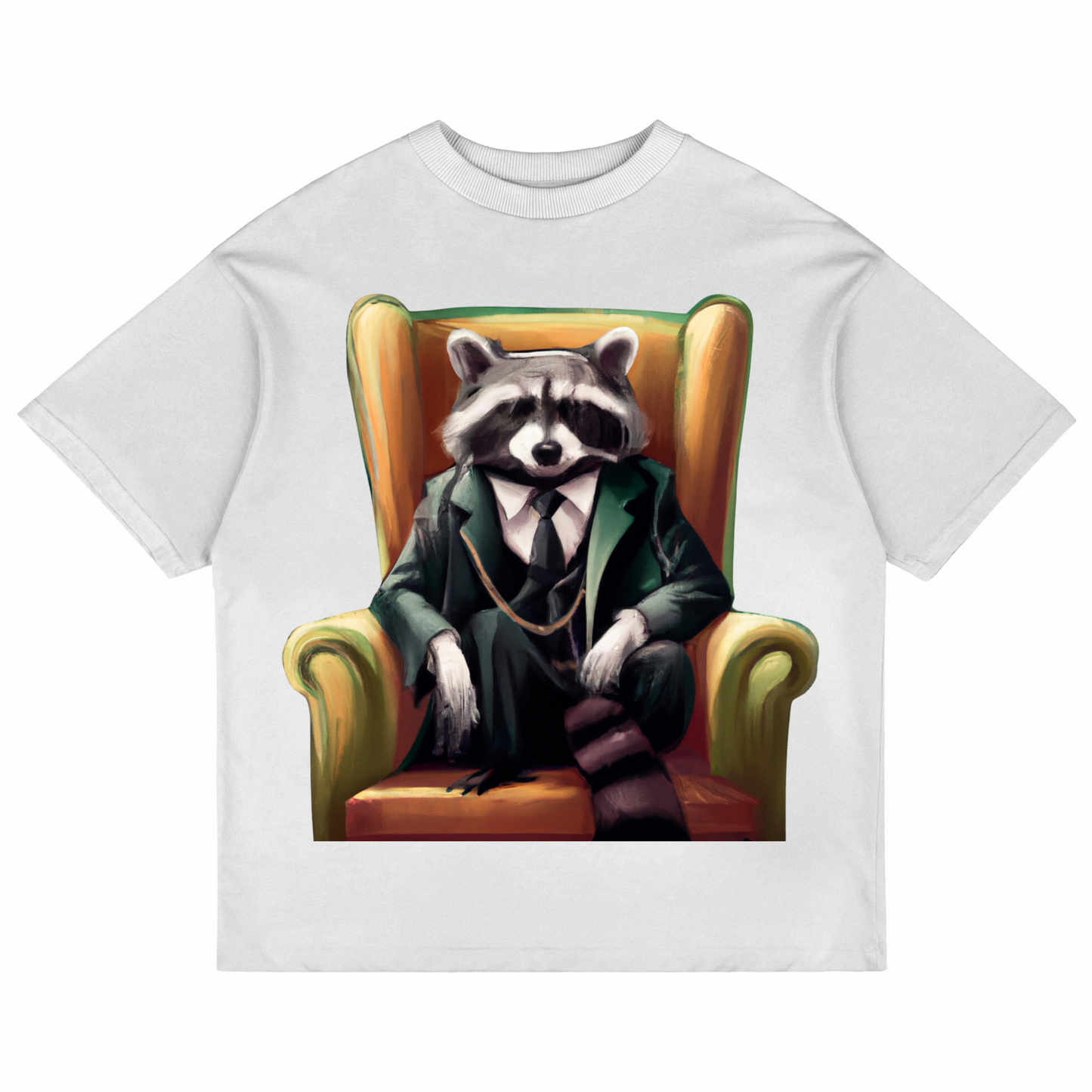 Boss Raccoon Oversized T-Shirt
