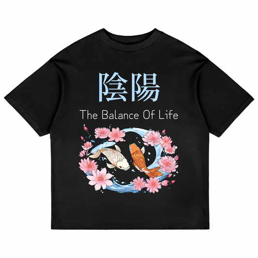 In-Yo (Yin Yang)  Oversized T-Shirt