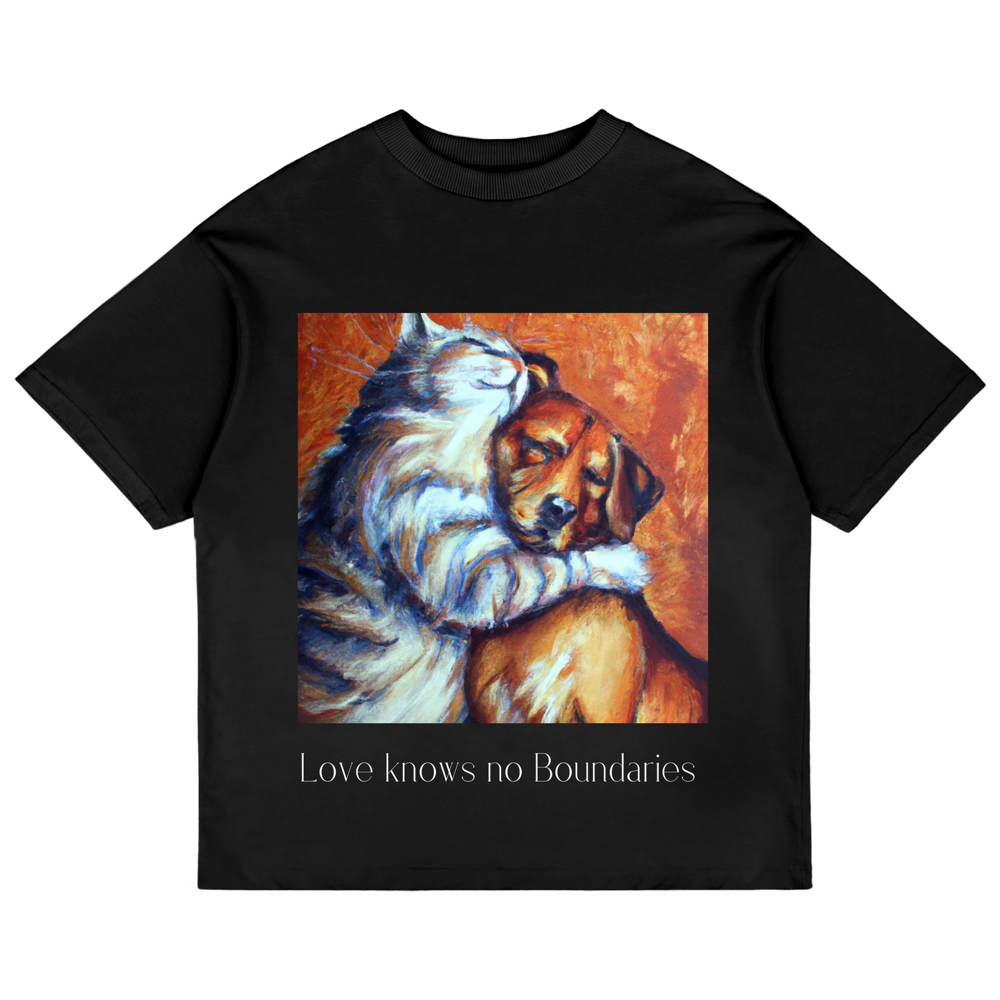 Love Knows No Bounds Oversized T-Shirt