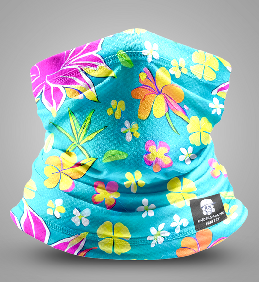 Tropical Splash Bandana Wrap