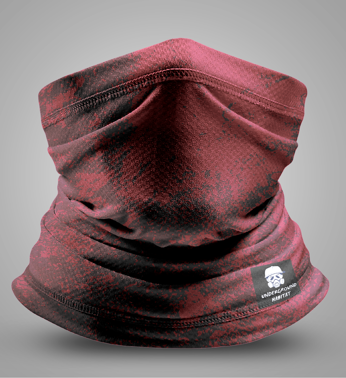 Crimson Clash Bandana Wrap