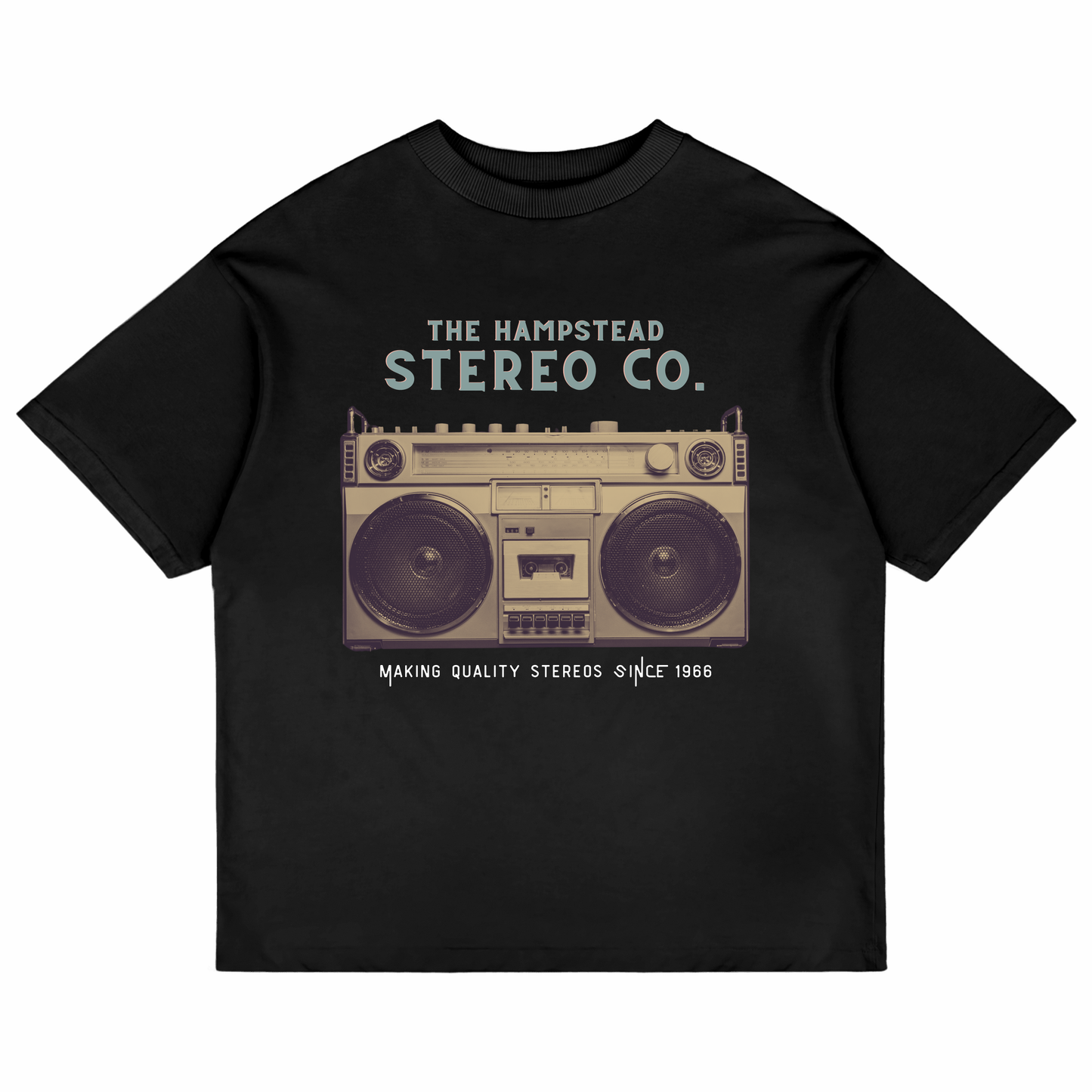 Hampstead Stereo Co Oversized T-Shirt